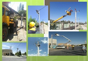 افزایش ظرفیت پست های توزیع برق گرمسار