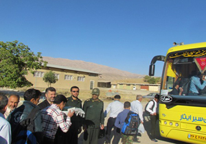 اعزام دانش آموزان بنی به اردوی راهیان نور