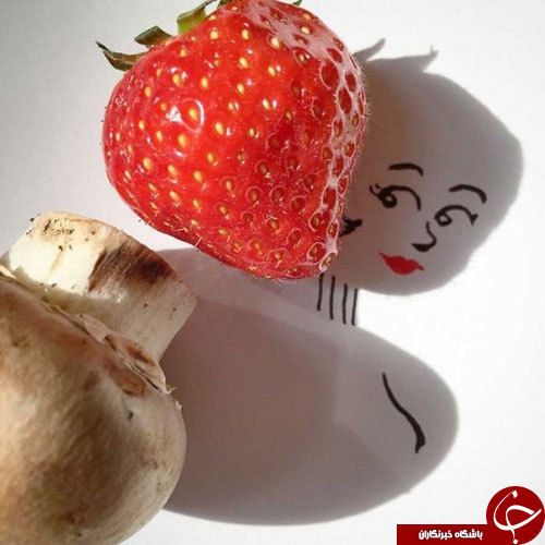تصاویری بسیار دیدنی از نقاشی با سایه اشیا تصاویری بسیار دیدنی از نقاشی با سایه اشیا