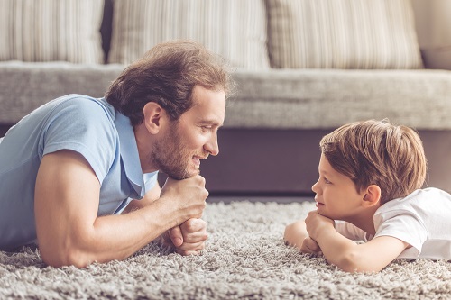 آرامش خاطر و صمیمت بیشتر بین والدین با تولد فرزند