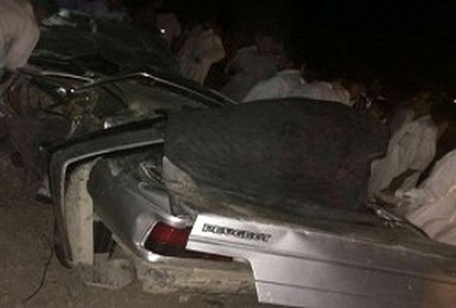 چهار مجروح در برخورد پژو با شتر