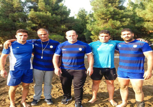 یل بازی مازندرانی‌ها در ماسه