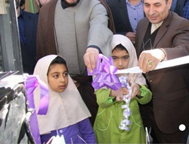 افتتاح کتابخانه سیار روستایی در شهرستان تکاب