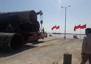 آغازعملیات بازسازی پل بعثت در اروندکنار