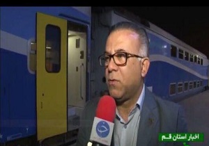 تدام سرویس دهی قطار قم_کربلا