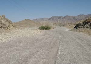 فیلمی از وضعیت نامناسب جاده در بشاگرد