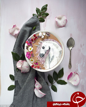 نقاشی های خوردنی و خوشمزه!+تصاویر