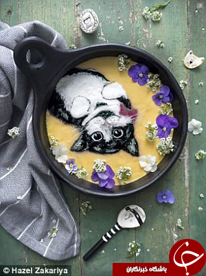 نقاشی های خوردنی و خوشمزه!+تصاویر