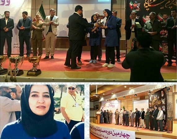 درخشش معلم فامنینی در مسابقات قهرمانی وودبال