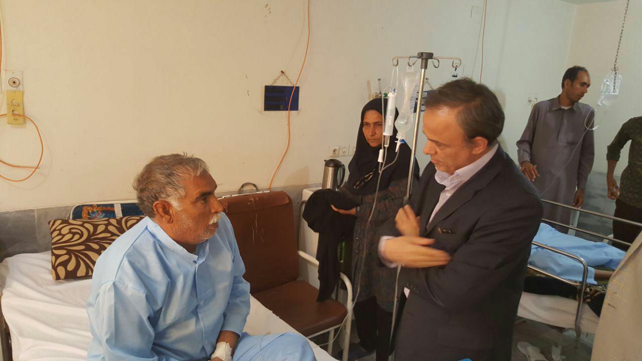 بازدید سرزده استاندار کرمان از بیمارستان امام خمینی(ره) جیرفت