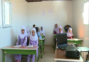 کانکس جایگزین مدارس چادری