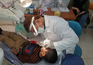 ارائه خدمات رایگان دندانپزشکی در سپیدان