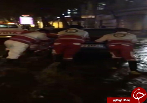 طوفان و باران شدید وعده داده شده از راه رسید +تصاویر