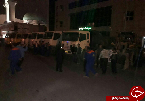 طوفان و باران شدید وعده داده شده از راه رسید +تصاویر