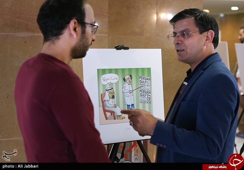 افتتاح نمایشگاه کاریکاتور خلیج همیشه فارس