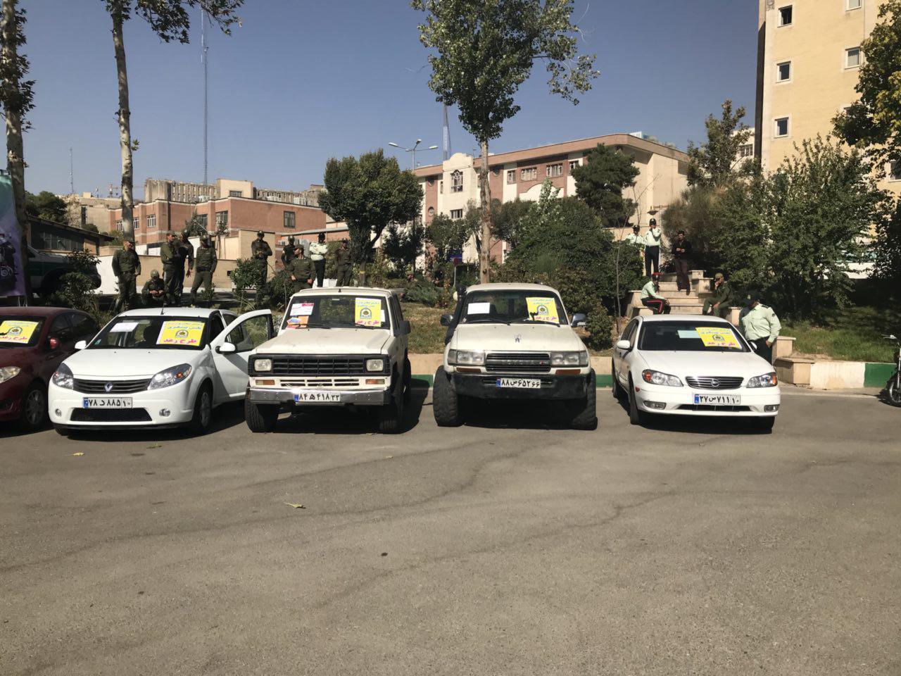 دستگیری فروشندگان مواد مخدر/ کشف 120 میلیارد ریال کالای سرقتی در جریان طرح رعد 3 + تصاویر