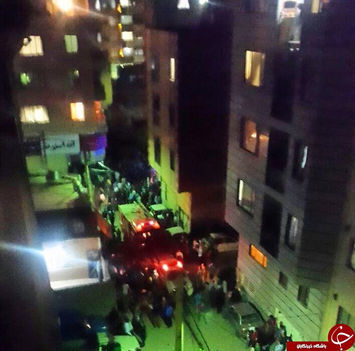 انفجار مهیب آپارتمان در محمدشهر + تصاویر