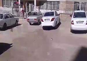 نگاهی به معابر خاکی مقابل بیمارستان در اسدآباد + فیلم