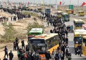 جابجایی زواردر مرز شلمچه توسط  اتوبوسرانی آبادان