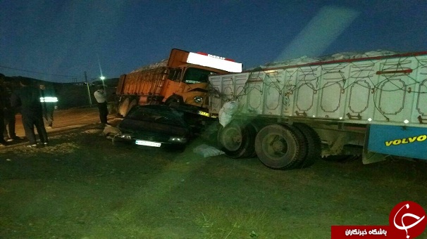 سانحه رانندگی با 1 کشته در محورخدابنده به همدان