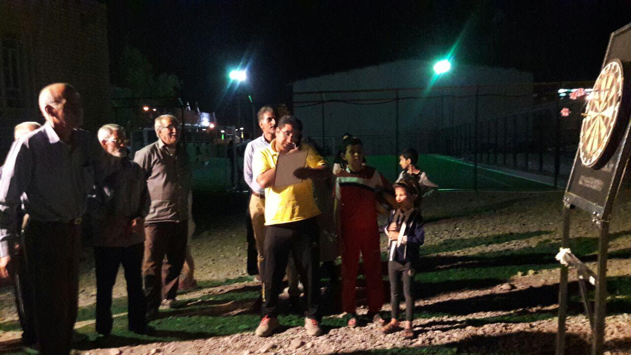 برگزاری مسابقات دارت پیشکسوتان در جیرفت