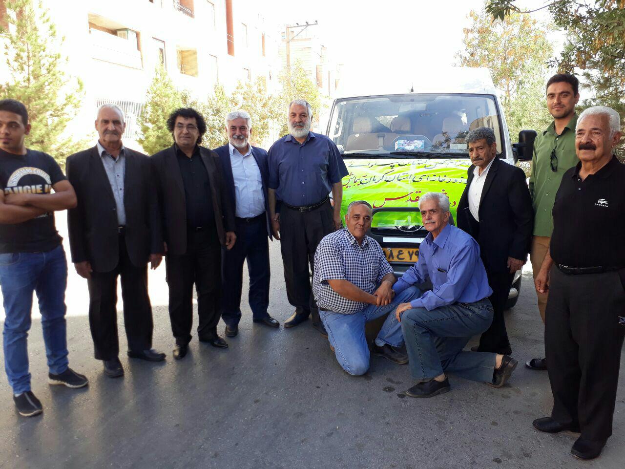 اعزام کهن کسوتان کرمانی به نخستین آیین ملی پدران گود