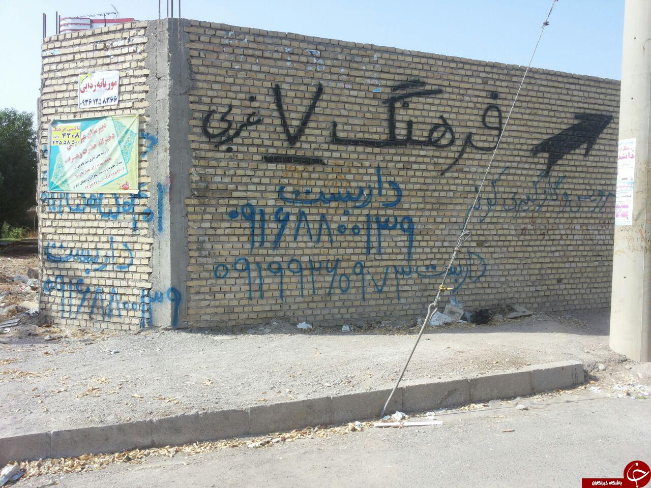 بی توجهی نسبت به زیباسازی شهر دزفول + تصاویر
