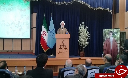 مراسم معرفی رئیس کل دادگستری جدید استان قزوین