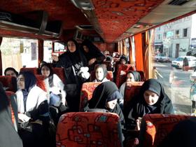 اعزام دانش آموزان رودسری به مناطق عملیاتی