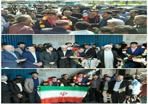 استقبال بهنمیری ها از دو مدال آور جهانی کشتی