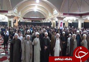 تجمع طلاب در اعتراض به سخنان توهین آمیز رئیس جمهور آمریکا