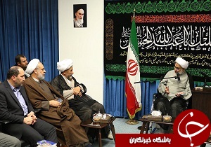 دیدار رئیس کل جدید دادگستری استان قزوین بانماینده ولی فقیه