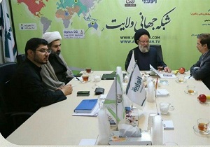 دیدار شهردار قم با رئیس شبکه جهانی ولایت
