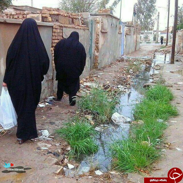 بهداشت اسفناک معابر در خرمشهر + فیلم