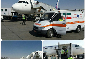 نجات جان مسافر با اقدام به موقع اورژانس فرودگاه