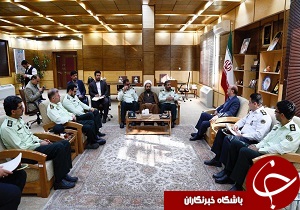دیدار شورای فرماندهی نیروی انتظامی با استاندار