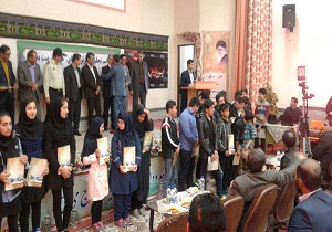 تجلیل از دانش آموزان مدال آور ورزشی استان اردبیل
