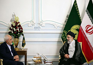 دیدار وزیر امور خارجه با تولیت آستان قدس رضوی