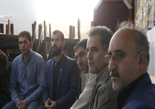 دیدار جامعه ورزشی کوهدشت با امام جمعه و نماینده شهرستان + تصاویر