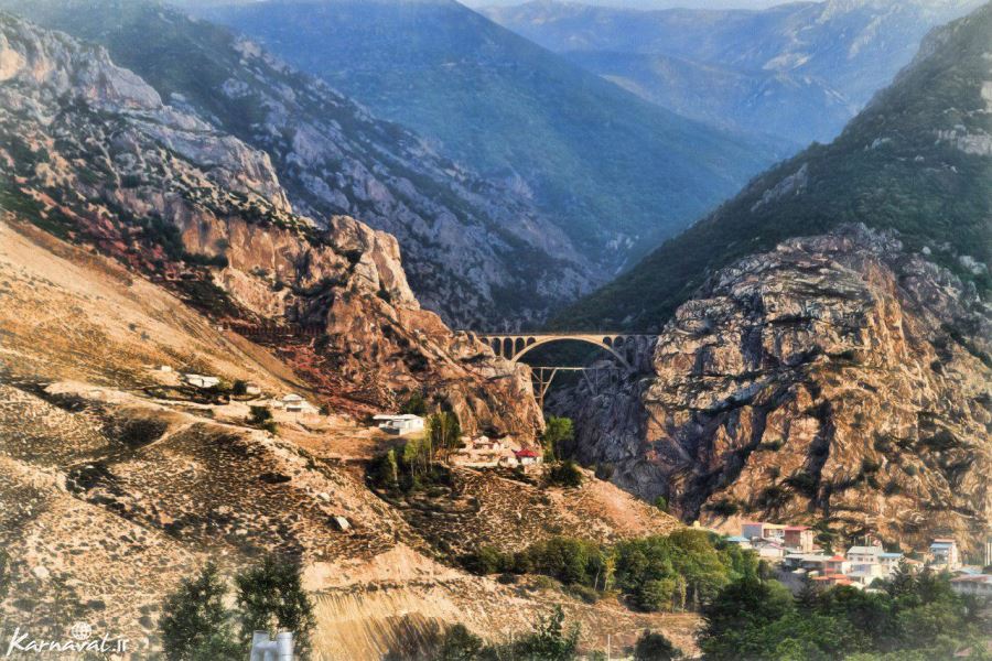 تصاویر زیبا از پل تاریخی ورسک