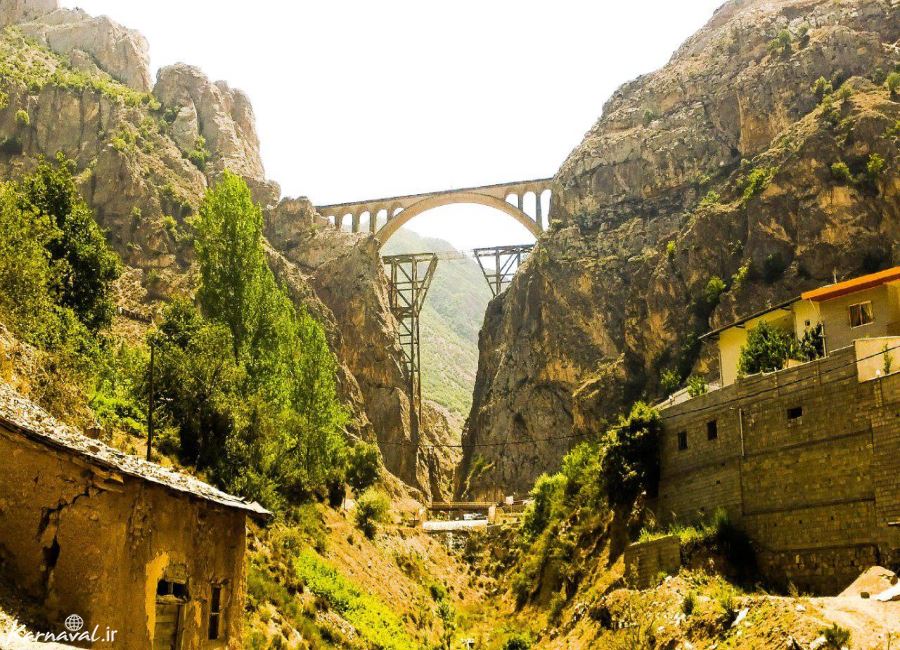 تصاویر زیبا از پل تاریخی ورسک