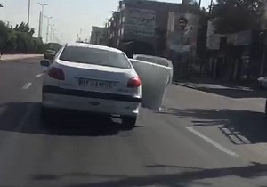 از سرقت از پژو ٢٠٦ با فورد موستانگ گذرموقت در تهران تا برخورد مرگبار زانتیا با پژو در جاده چالوس + فیلم و تصاویر