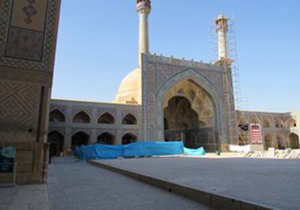 مرمت بام جنوب غربی مسجدجامع اصفهان با اعتبار 2 هزار میلیون ریال