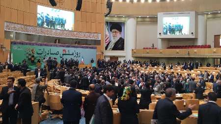 مراسم روز ملی صادرات آغاز شد
