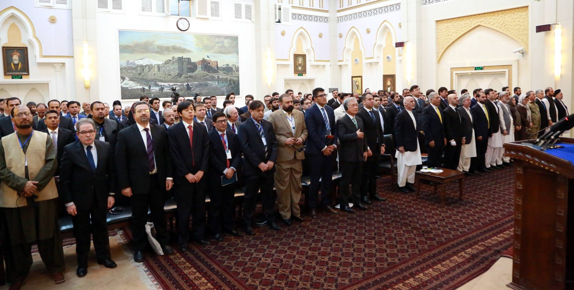 گزارش تصویری از برگزاری نشست شهرداران راه ابریشم در کابل