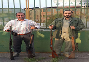 کشف ۴ قبضه اسلحه شکاری در آمل