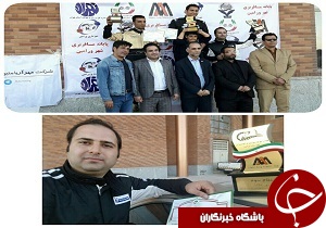 درخشش راننده قزوینی در مسابقات اسلالوم