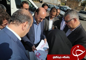 بازدید استاندار از چند طرح عمرانی نیمه تمام