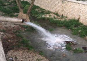 هدررفت آب شرب در سبزوار + فیلم
