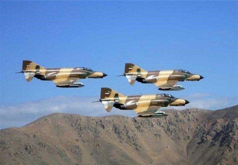 حضور پرقدرت جنگنده&zwnj;های نیروی هوایی ارتش در مرزهای غربی کشور